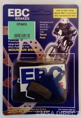 EBC Harz Mountain Bike Scheiben Bremsbeläge (CFA695) (1 Set) Für Tekro Dorado - Bild 1 von 2