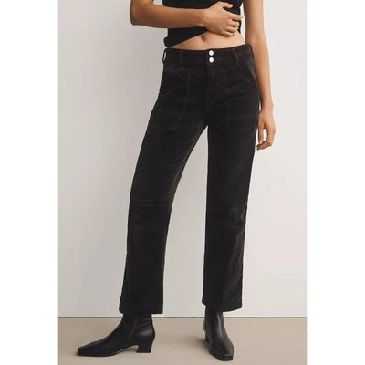 Pantalones Anthropologie Pilcro The Wanderer Pierna Relajada Pana Carbono Talla 25 Petite Foto 1 de 4