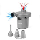3 in 1 Electric Air Pump For Inflatables Camping Bed Pool Inflator Air Mattress
