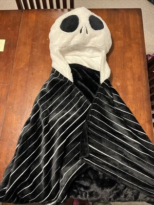 Disney's The Nightmare Before Christmas Jack Skellington Hooded Blanket Wrap - Image 1 of 3