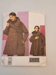 Vogue 2757 Koos Van Den Akker Coat Pattern, Uncut - Picture 1 of 3
