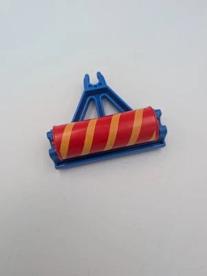 1x Lego Duplo blau Bauernhof Pflug Typ 1 Rollenhalter mit  Scheibe 4828c02pb01 - Bild 1 von 3