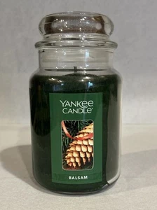Yankee Candle Large 22 Oz Jar Balsam - New - Picture 1 of 8