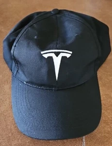 Tesla Baseballkappe/Mütze von Otto Einheitsgröße passt zu den meisten schwarzen Riemenrückseite - Bild 1 von 6