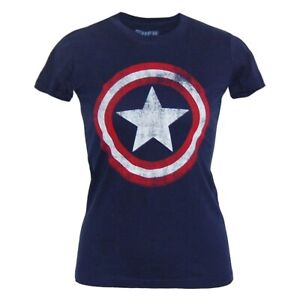 Captain America Logo Junior T-Shirt