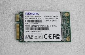 SSD Sony A-1937-155-A - M 24 Go Adata Msata (Axm13S2 24 Gm-B ml) "GRADE A" - Photo 1/1