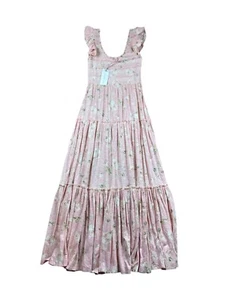 Loveshackfancy chessie dress in Ballet Pink Floral - size P - Picture 1 of 3