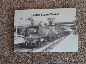 Postcards Exeter Steam Trains in Folder Set Of 9 Views - Picture 1 of 3