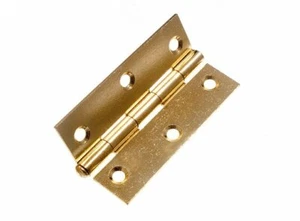 3 Pairs Of Door Loose Pin Butt Hinges EB Brass Plated 87mm ( 3 1/2 Inch ) | Ones - Picture 1 of 1