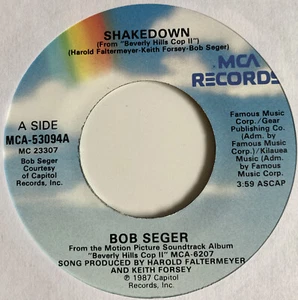 Bob Seger 45 Shakedown / The Aftermath NEW unplayed rock - Picture 1 of 3