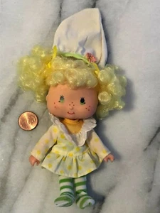 Bambola Vintage Fragola Shortcake Friend Limone Meringa Giallo 1979 BELLA! - Foto 1 di 1