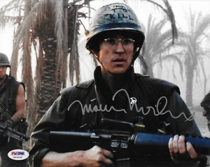 Chaqueta de Metal Completa Matthew Modine Firmada 8x10 Foto Autografiada PSA/DNA CERTIFICADO DE AUTENTICIDAD 36 - Imagen 1 de 2