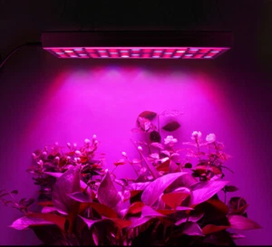 Grow Panel 144LED Red Blue Ir UV White Indoor Growing 45w Full C7A1 - Picture 1 of 9