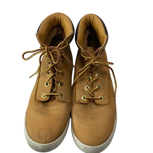 Sneakers alte Timberland donna Skyla Bay marrone logo 9 scarpe scamosciate