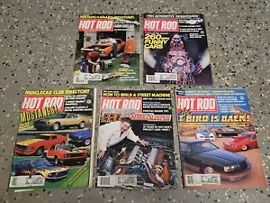 5 Vintage 1985 Hot Rod Magazines Jan, Mar, May, Aug And Sept - Picture 1 of 16