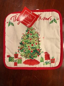 Lenox Holiday The Gift of Friends Oven or Pot Holder ~ NWT! - Picture 1 of 2