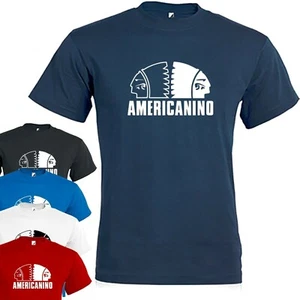 T-shirt Uomo in cotone Americanino manica corta con stampa - Foto 1 di 5