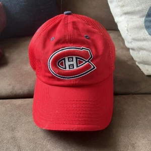 NEW Montreal Canadiens Hat Cap Fitted Size Adjustable Zephyr ZHats Genuine NHL - Picture 1 of 5