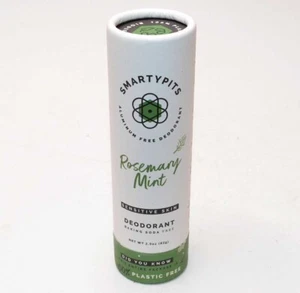 SmartyPits Aluminum Free Deodorant - Sensitive Skin Rosemary Mint 2.9oz - Picture 1 of 2