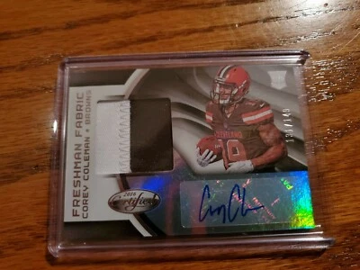 2016 Panini Certified  Corey Coleman 2-Color Pch AUTO RC..#131/149..Mint! Rare! - Image 1 of 3