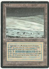 Revised Edition FBB Italian   MTG  Tundra   Magic Dual Land