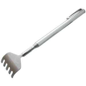 Extendable Telescopic Back Scratcher Metal Hand Claw Massager Tool with Pocket C - Picture 1 of 6