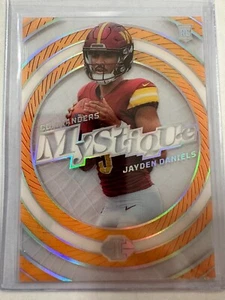 Jayden Daniels 2024 Panini Illusions Mystique Acetato Naranja Novato SP - Imagen 1 de 2