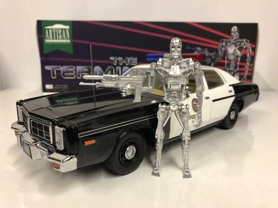 Greenlight - Dodge Monaco Metropolian Police Terminator 1984 1/18