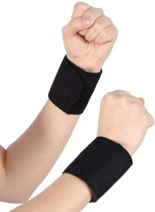 Muñequera con autocalentamiento para alivio del dolor, de turmalina - Imagen 1 de 2