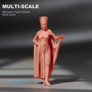 1/43 Queen of Egypt Scene Props Miniature Doll Figure F 1/32 1/64 Car Model Toys - Picture 1 of 5