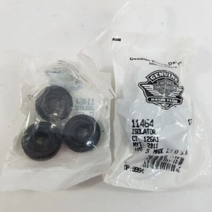 Lot 7 Harley Davidson 11464 Isolator Saddlebag Grommets OEM in Package - Picture 1 of 3