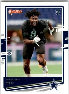 2020 Donruss #260 Trevon Diggs Rated Rookie - Picture 1 of 2