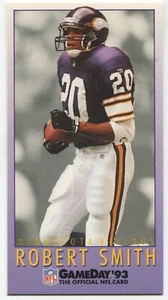 1993 GameDay #153 Robert Smith Minnesota Vikings - Picture 1 of 2