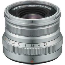 Fujifilm XF 16mm f/2.8 R Wide Angle Camera Lens - Silver