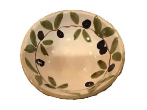 Williams Sonoma Handmade Italy 4" Olive Snack Bowl - Picture 1 of 3