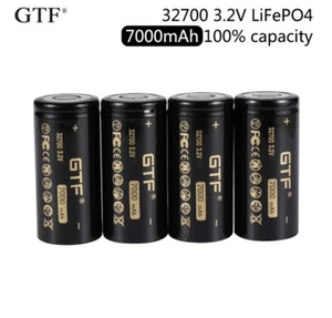 Echte Kapazität 32700 6500mAh GTF 3,2 V LiFePO4 Wiederaufladbarer Akku 35A High Power - Bild 1 von 10