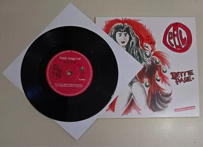 Imagen pública Bettie Page edición limitada vinilo grabado 45 rpm 2015 Foto 1 de 4