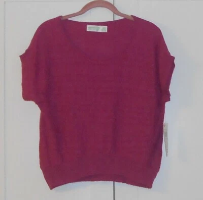 WOMEN'S DOL BY SELENA GOMEZ HI/LO HEM MAUVE SWEATER - SIZE XLARGE JUNIORS - Image 1 of 2