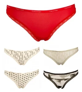 CALVIN KLEIN Damen-Slip, sichtbare elastische Hose mit Logo, Mikrofaser-Unterwäs - Bild 1 von 16