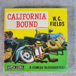 California Bound W.C. Fields Castle Films Vintage Super 8 Reel Comedy #859 NEW - Picture 1 of 5