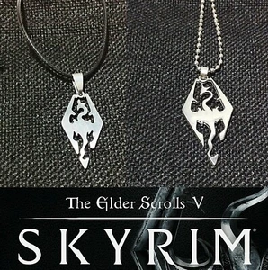 HALSKETTE ANHÄNGER SKYRIM THE ELDER SCROLLS HALSKETTE MODE - Bild 1 von 6