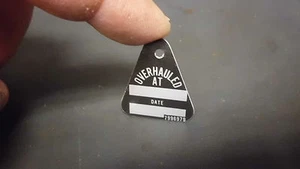 Data Plate or tag Overhaul Fits Jeep Willys M38 M38A1 M151 M37 M715 (P25) - Picture 1 of 1