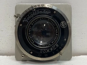 Voigtländer Anastigmat SKOPAR Compur 1:4.5 f=13.5cm Large Format Camera Lens - Picture 1 of 6