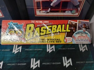 1991 TOPPS MLB BASEBALL COMPLETE SEALED FACTORY SET CHIPPER JONES RC - Bild 1 von 1