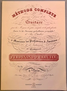 Fernando Carulli - Methode Complete Pour Guitar - Picture 1 of 2