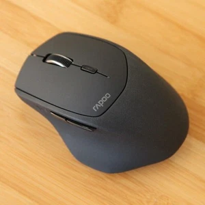 Mini Multi Device Mouse Wireless USB + Bluetooth Small For Laptop Tablet PC Mac - Picture 1 of 24
