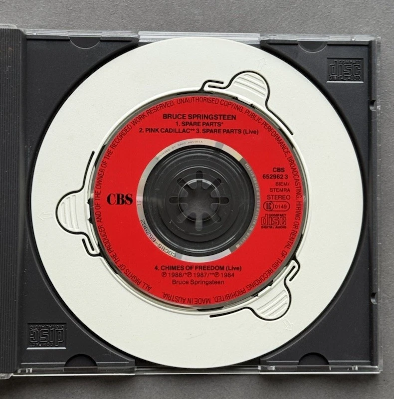 Bruce Springsteen – Spare Parts - Special 4-Track CD 1988 Single - RAR! - Bild 1 von 3