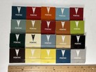 Set of 20 PONTIAC Paint Color Matchbooks, 30 Strike, Odell Motors, 1970s, Unused
