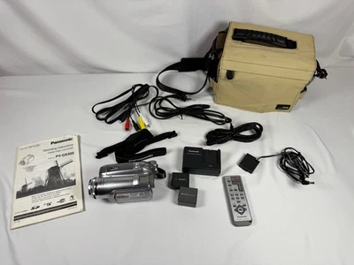 Panasonic PV-GS300 Mini DV Camcorder w/ Accessories And Jeep Carry Case Tested - Image 1 of 4