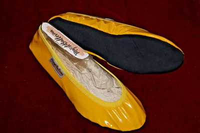Majestiballerina yellow latex Style limited ED zapatos de gimnasia släppchen 24-48